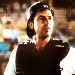 BULL DURHAM, Kevin Costner, Tim Robbins, 1988