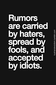rumors